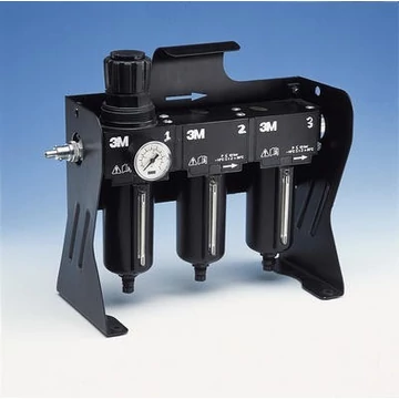 Légszűrő egység 3M Acu-2 Aircare 500GR álló kivitel csatlakozók nélkül fekete