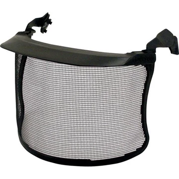 Látómező 3M V4C rozsdamentes hálós silddel sisakokhoz tervezve fekete