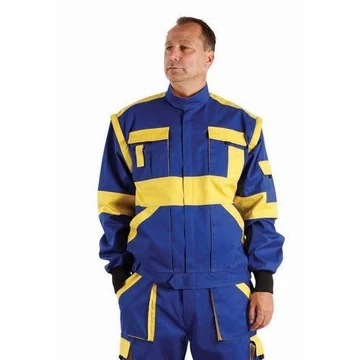 Kabát Max (260g/m2), kék/sárga, 62