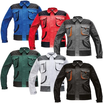 Kabát FF Carl BE-01-002, zöld/fekete, 48