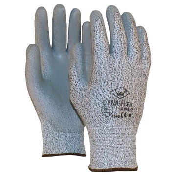 Dynaflex PU mártott kesztyű, magas vágási ellenállás