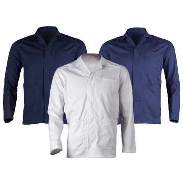 Munkakabát Industry (35%pamut 65%poliészter) sötétkék M