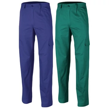 Nadrág derekas Partner tripla varrás (100%pamut) zöld 2XL