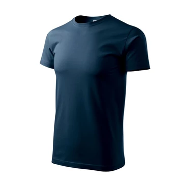 Póló Basic férfi navy S