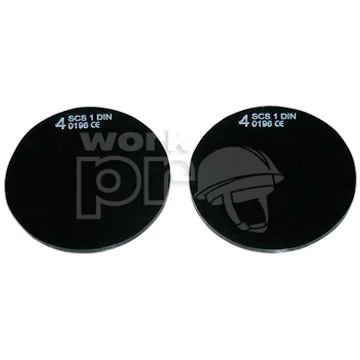 Védőszemüveg 60825 kerek cserelencse hegesztőVédőszemüvegbe 5 fekete