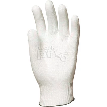 Kesztyű elasztikus rugalmas 14-es kötött fehér
