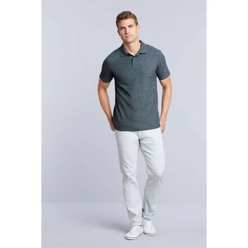 Póló (Gildan Softstyle) galléros férfi férfi (100%pamut 177g/m2) white, 4XL