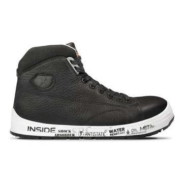 Bakancs Silverstone S3 SRC orrvédő bőr felsőrész csúszásmentes black 41