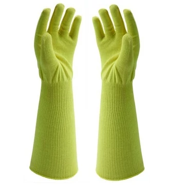 Kevlar kesztyű, négyszálas, hosszú szárral