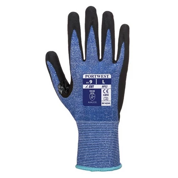 Kesztyű Dexti Cut Ultra vágásbiztos kék/fekete S