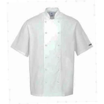 Kabát séf Aberdeen fehér S