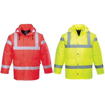 Kabát Hi-Vis Traffic piros XL