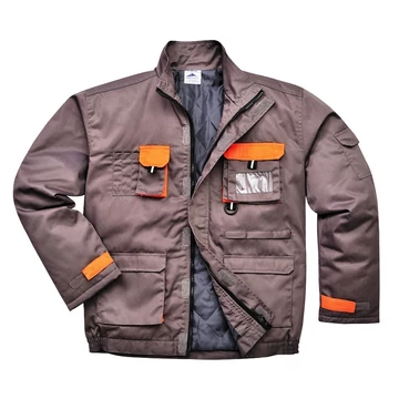 Kabát Texo Contrast bélelt szürke/narancs 3XL