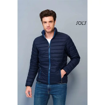 Kabát Sols férfi bélelt férfi (100%nylon 180g/m2) navy, L