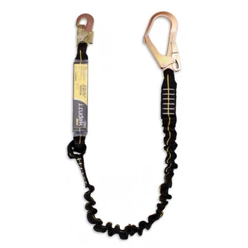 Energiaelnyelő Irudek 397 ASTUN FLEX I elasztikus, fekete/sárga, 180cm