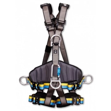 Testheveder Irudek Expert Pro 300U hátsó rögzítési ponttal, fekete/sárga, S-M