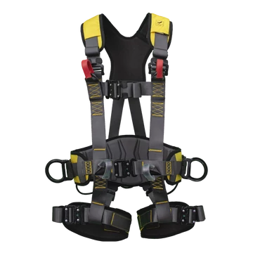 Heveder Irudek Expert Pro 500 hátsó rögzítési ponttal, fekete/sárga, L-XXL