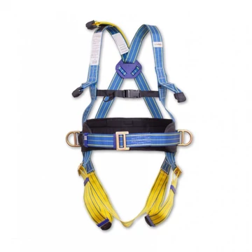 Testheveder Irudek Light Plus 4 5 pontos, kék/sárga, L-XL