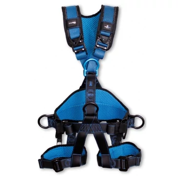 Testheveder Irudek Wind Blue 3 maximális kényelem, kék/fekete, L-XXL