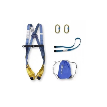 Testheveder szett Irudek Himalaya Eco sekuralt light 1 plus + 981 karabiner, kék/sárga, universal