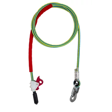 Biztosító kötél acél Irudek FOR83 erdészeti, sárga/kék, 3m