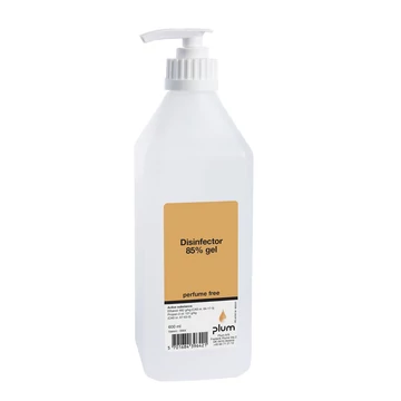 Nordik Disinfector 85% higiénés kézfertőtlenítő gél baktériumok, vírusok, gombák ellen, pumpás flakon, 600mL