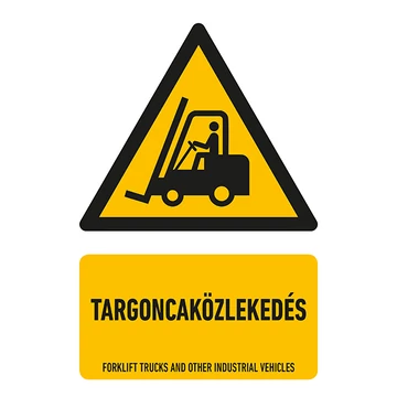 TARGONCAKÖZLEKEDÉS, PVC 1 mm, 160x250