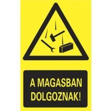 A magasban dolgoznak! PVC 1mm 160x250mm