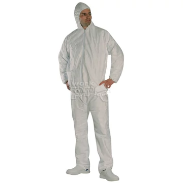 Dzseki Tyvek kapucnis cipzáras fehér M