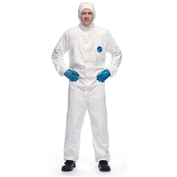 Overál Tyvek classic kapucnis antisztatikus részecskék ellen fehér 2XL