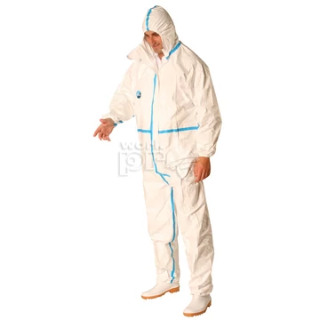 Overál Tyvek classic plus kapucnis biztonsági hegesztéssel fehér 2XL