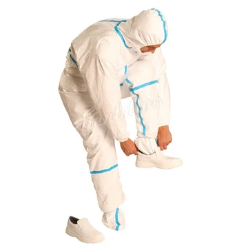 Overál Tyvek labo cipővédős antisztatikus fehér 2XL