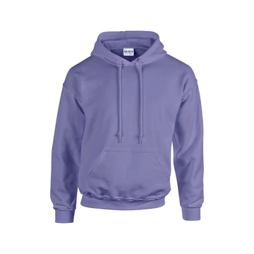 Pulóver (Gildan Heavy Blend) férfi kapucnis unisex, violet, S