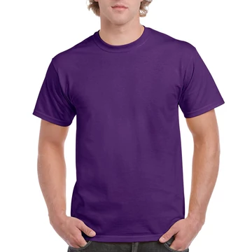 Póló (Gildan Ultra Cotton) unisex (100%pamut 205g/m2) purple, 2XL