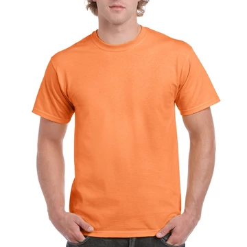 Póló (Gildan Ultra Cotton) unisex (100%pamut 205g/m2) tangerine, 3XL