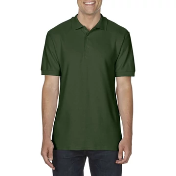 Póló (Gildan Premium Cotton - Hammer) felnőtt férfi (100%pamut) forest green, 2XL