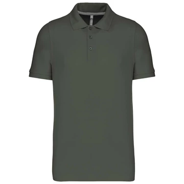 Pólóing Kariban férfi rövid ujjú férfi (100% pamut) forest green, 2XL