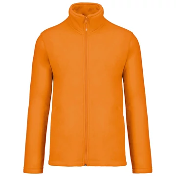 Pulóver Kariban Falco polár férfi cipzáras unisex (300g/m2) orange, S