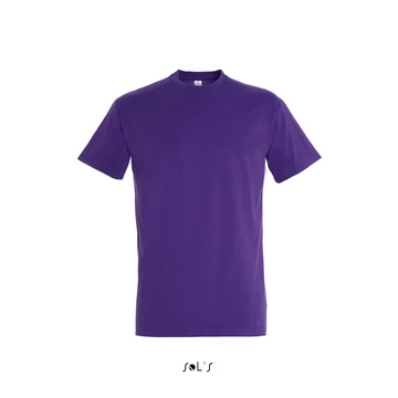 Póló Sols Imperial unisex férfi (100%pamut 190g/m2) dark purple, 2XL