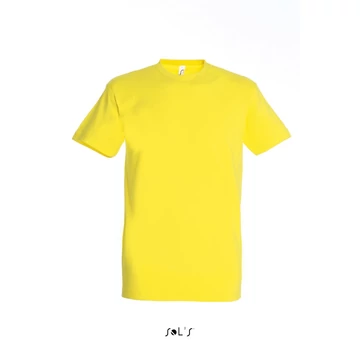 Póló Sols Imperial unisex férfi (100%pamut 190g/m2) lemon, L