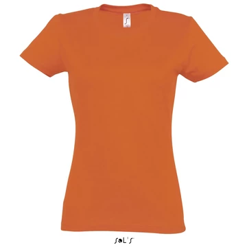 Póló Sols Imperial női kerek nyakrész női, orange, 2XL