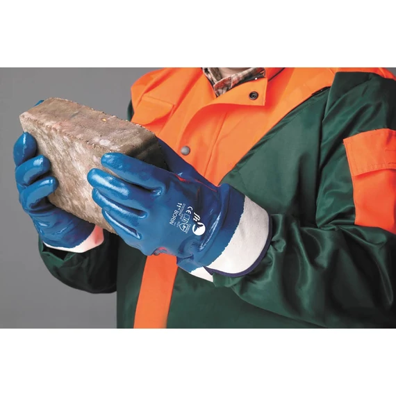 Kesztyű Borin mártott nitril, 9