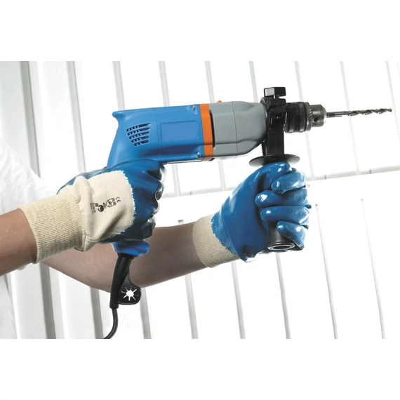 Kesztyű Ater nitril mártott, 9