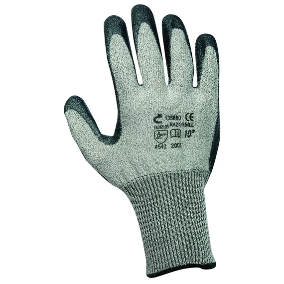 Védőkesztyű Razorbill nitril mártott, 10