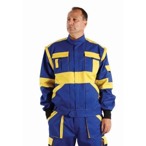 Kabát Max (260g/m2), kék/sárga, 62