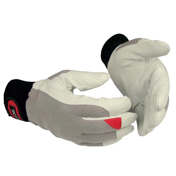 Védőkesztyű Guide 43 tartós sertésbőr tenyér pamut sztreccs kézfej