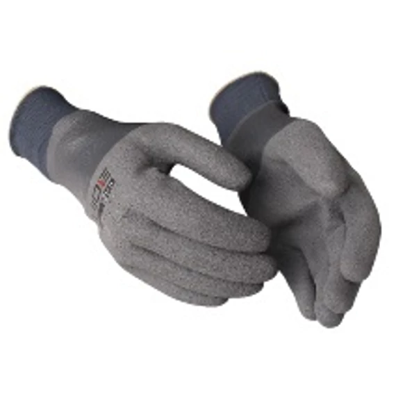 Védőkesztyű, guide 586, nitrillel csuklóig mártott