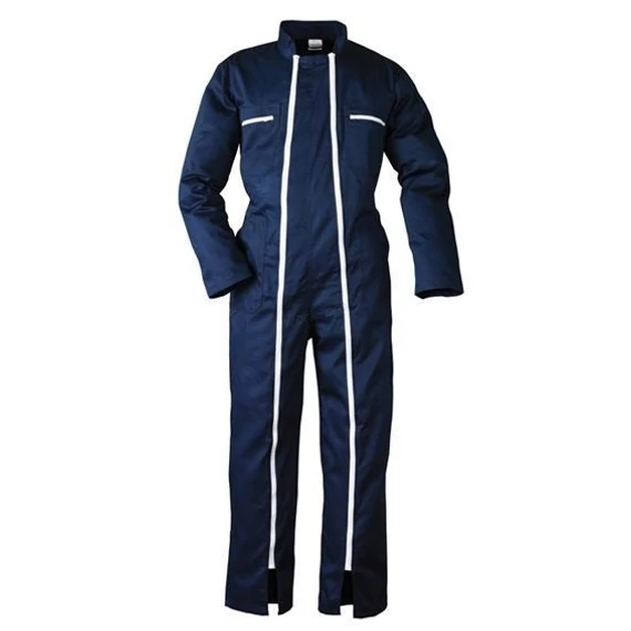 Overál kétcipzáros szerelő kopásálló fekete M