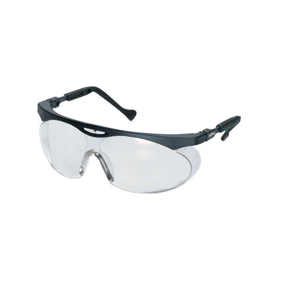 Védőszemüveg Uvex skyper pára és karcmentes supravision bevonat fekete/átlátszó