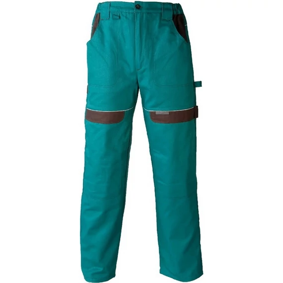 Nadrág derekas Cool Trend gumírozott derék (100%pamut 260g) green M(50)